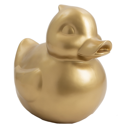 Sculpture Canard en Résine 65 cm Doré – Statues Design