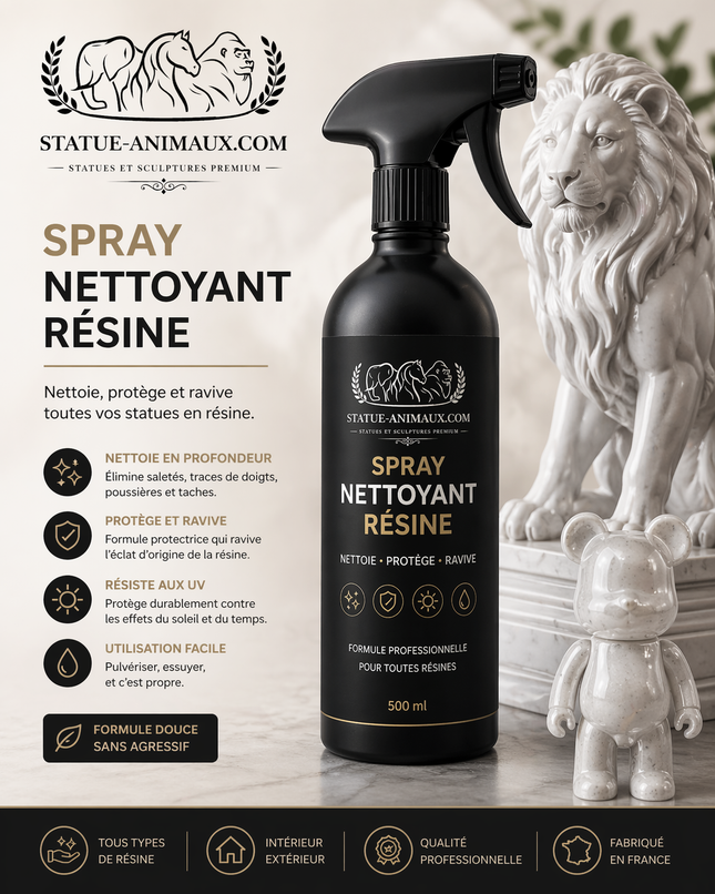 Spray Protecteur Résine Anti-UV et Intempéries – Statues Design