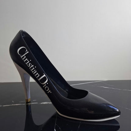 Œuvre d'Art - CHAUSSURE DIOR (3/5)  Noir et blanc   28 cm