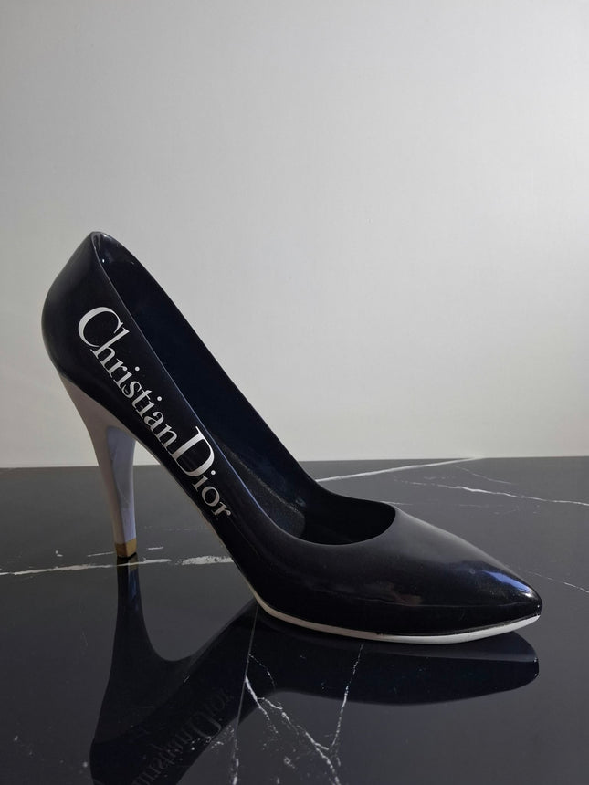 Œuvre d'Art - CHAUSSURE DIOR (3/5)  Noir et blanc   28 cm