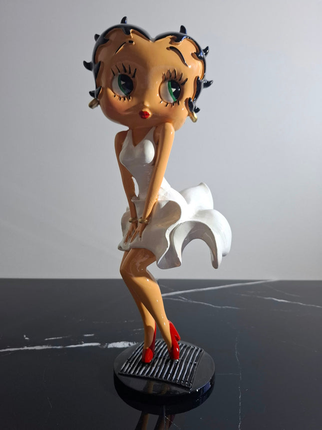 Œuvre d'Art - BETTY BOOP MARILYN (5/7)  Blanc 38 cm