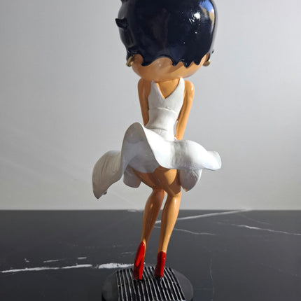 Œuvre d'Art - BETTY BOOP MARILYN (5/7)  Blanc 38 cm