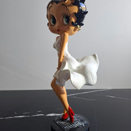Œuvre d'Art - BETTY BOOP MARILYN (5/7)  Blanc 38 cm