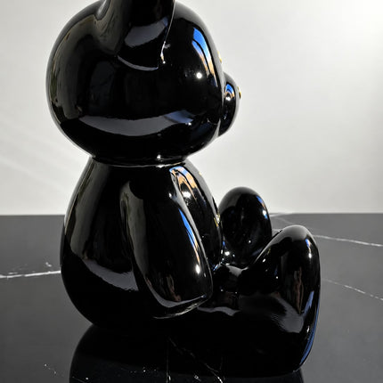 Œuvre d'Art - OURSON LOUIS VUITTON (2/8)  Noir  35 cm