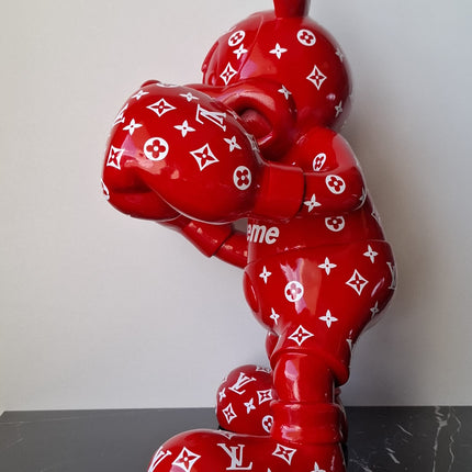Œuvre d'Art - MICKEY ROUGE SUPREME (4/8)  Rouge  60cm