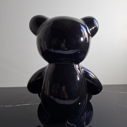 Œuvre d'Art - OURSON BMW  (2/8)  Noir  35cm
