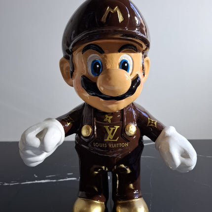 Œuvre d'Art - MARIO LOUIS VUITTON  (3/8) Marron 35 cm