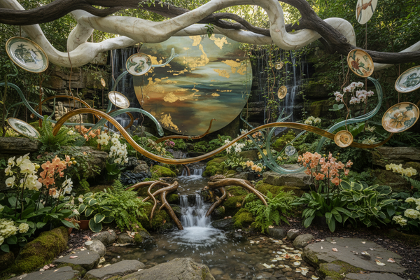 Quand l'art rencontre la nature