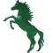 Statue Cheval Animaux Resine - 305cm - Vert - ANIMAUX-RESINE.FR