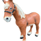 Statue Cheval Animaux Resine - 50cm - Naturel Brun - ANIMAUX-RESINE.FR
