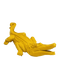 Statue Crocodile Animaux Resine - 120cm - Jaune - ANIMAUX-RESINE.FR