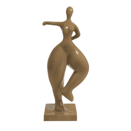 Statue Femme Nana Oeuvre Resine - 135cm - Marron - ANIMAUX-RESINE.FR