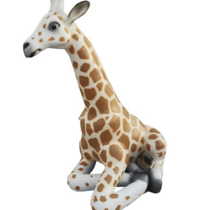 Statue Girafe Animaux Resine - 90cm - Naturel - ANIMAUX-RESINE.FR